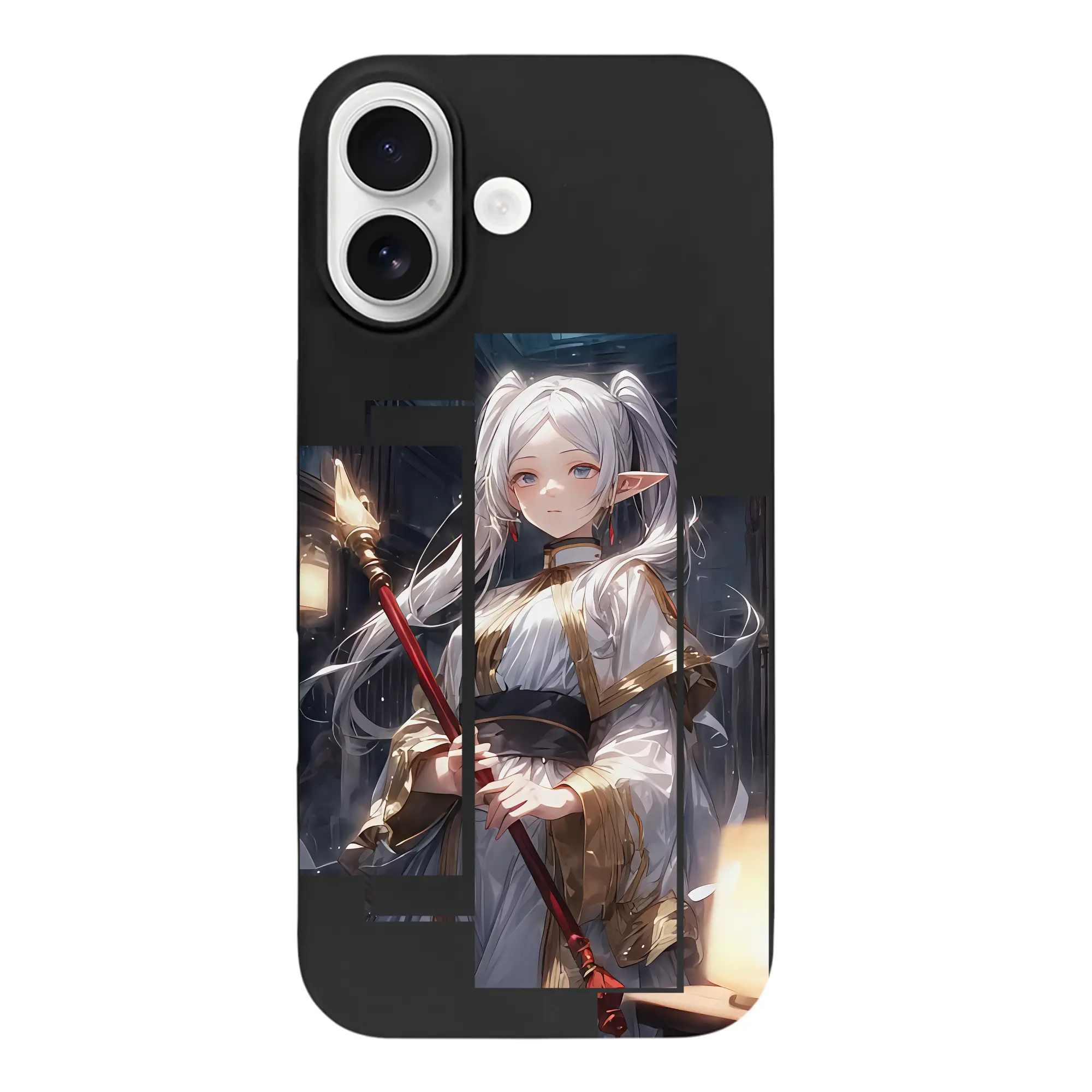 葬送のフリーレン（Frieren） グッズ,フリーレン（Frieren） - iPhone 17 シリーズ シリコンケース 薄型 耐衝撃 指紋防止 ソフトタッチカバー 精密フィット 傷防止 保護ケース iPhone 17/17 Air/17 Pro/17 Pro Max 対応